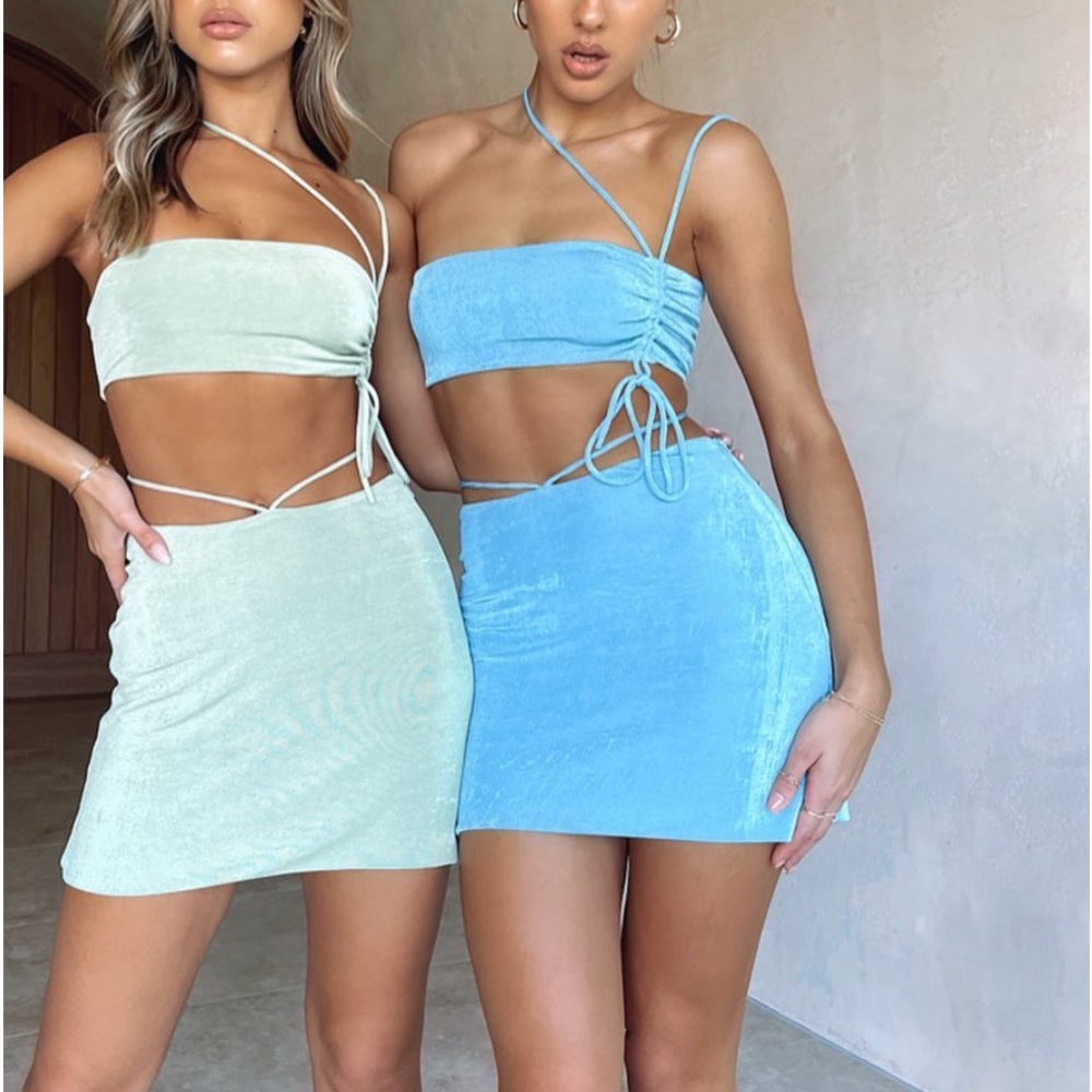 White Fox Two Piece Set